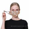 Custom Printed 3-Layer Dust and Fog Proof Washable Cotton Mask with Filter Pluggable Life Mask